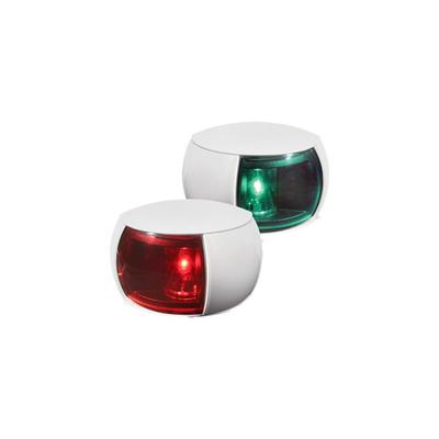 Hella Marine NaviLED Port / Starboard 2W LED Light w/ Housing Pair 2nm Colored Lens/White Housing 980520811