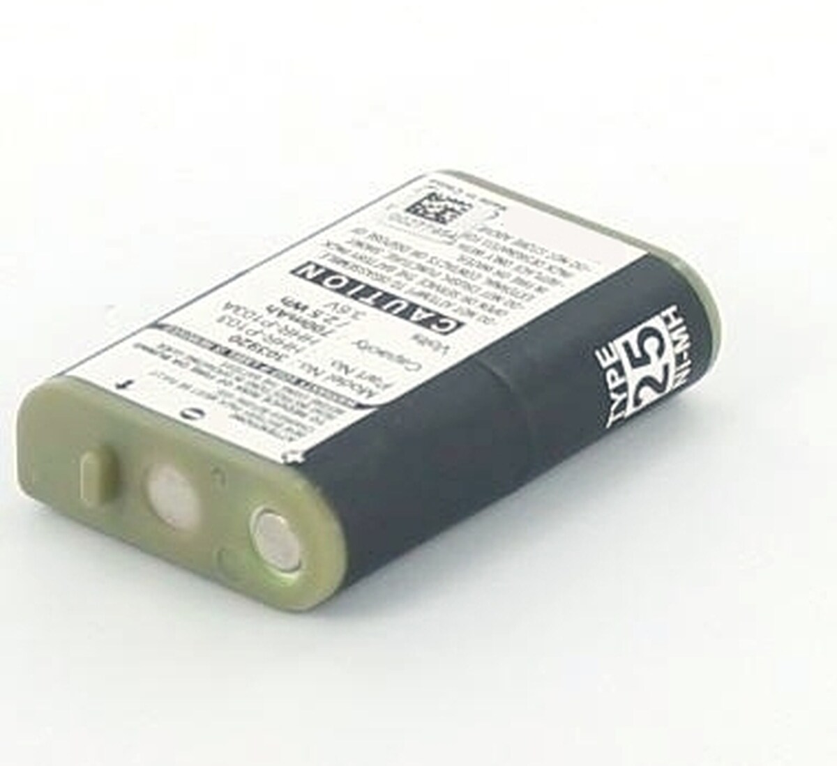 AGI Akku für Panasonic Type 25 NiMH 3,6 Volt 650 mAh weiß Image