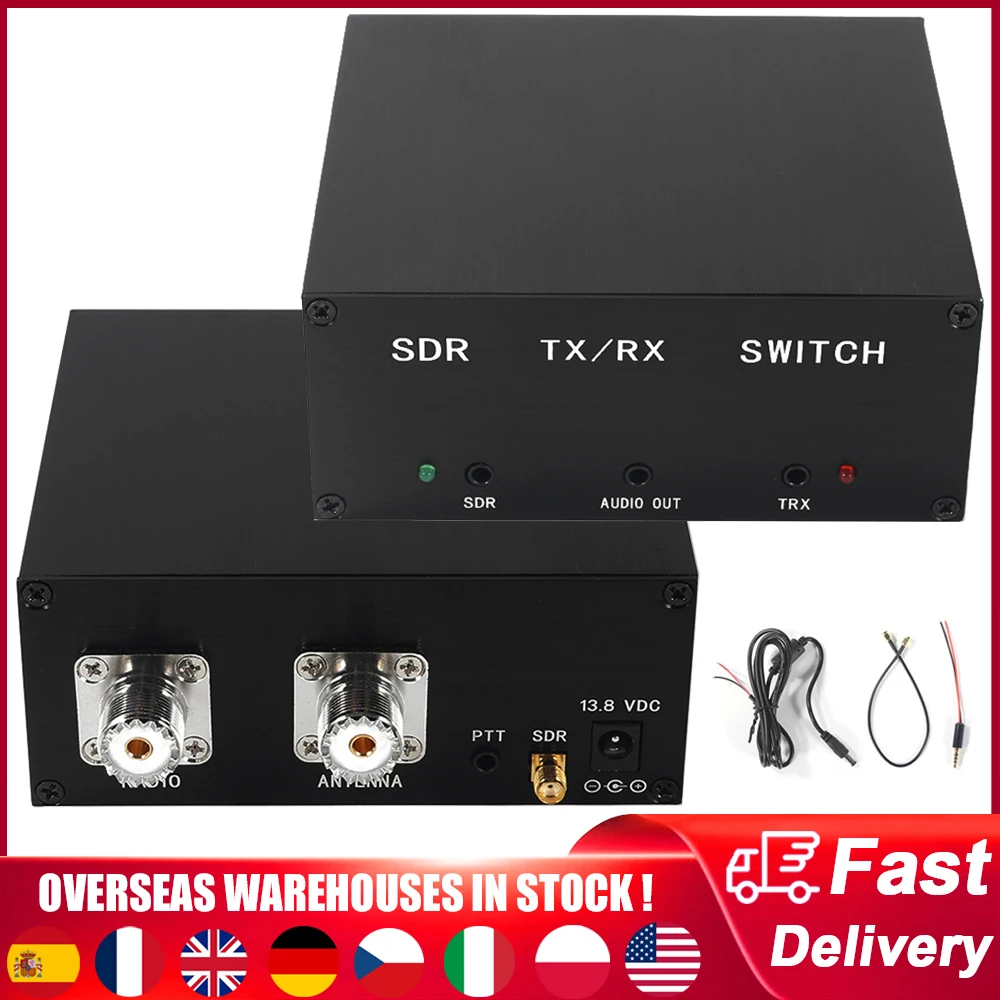 100 W 160 MHz Antennensparer SDR Transceiver TR Schaltgerät Gase Entladung Schutz Aluminiumlegierung SDR Transceiver Schalter Image