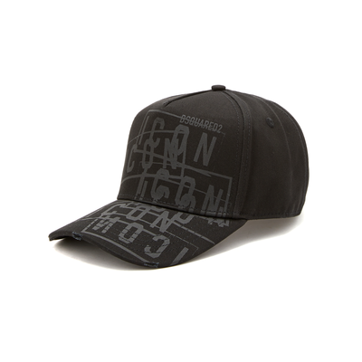 Dsquared2 Gorras Icon gestempelt Logo Cap in schwarz Image