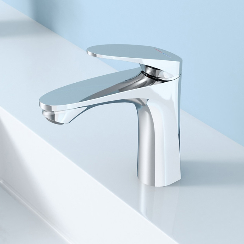 Basin Mixer Tap Bathroom Basin Faucet Brass Sink Mixer Tap Hot Cold Single Handle Bathroom Sink Faucet