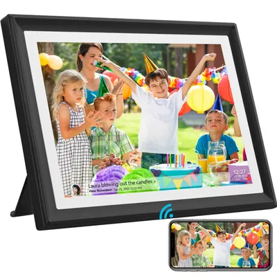 32GB SSA 10.1 Inch Smart WiFi Digital Photo Frame 1280x800 IPS LCD Touch Screen,Best Christmas gift
