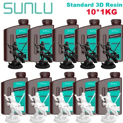 SUNLU UV Resin Photopolymer Resin 1kg Resin Standard 3D Printer Photopolymer Resin LCD 3D Printing