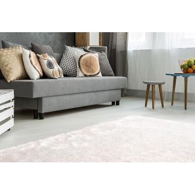 Hochflor-Teppich KAYOOM "Diamond 700", rosa (rosa, puder), B:120cm H:45mm L:170cm, Kunstfaser, Teppiche, weiche Microfaser, Langflor, Shaggy, Melange, Wohnzimmer Image