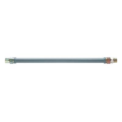 DORMONT 61-6162-48 Gas Connector,Hose 1-1/4" dia.,Gray