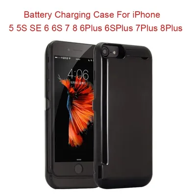 10000mAH Battery Case For iPhone SE 2020 2022 6 6s 7 8 Plus Power Bank Charging Case For iPhone 7 8