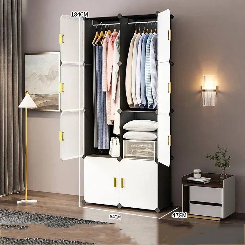 Nordic Kleidung Kleiderschrank Schrank Partitionen Organizer Schlafzimmer Kunststoff Kleiderschrank Display Lagerung Partition Muebles Lounge Möbel