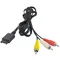 1.8 M Audio Video Cable For PlayStation 1 For PS 1 Audio Video AV Wire 3 RCA TV Adapter Cable Cord