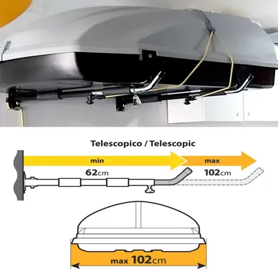 1 Paar Wandhalterungs-Aufbewahrungsregal für Car Rooftop Cargo Box SUP Paddle Board Surfbrett Kajak Fahrrad Garage Wandhalterung 50 kg Last