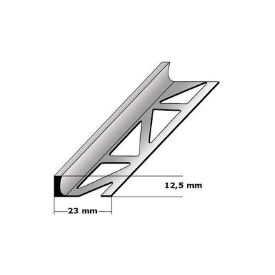 Dehnungsfugenprofile 12.5 x 23 x 2500 mm Fliesentrennprofile Fugenleisten Metallprofile