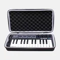 Custodia rigida LTGEM eva per borsa portaoggetti per controller tastiera MIDI Alesis V Mini 25 tasti (solo custodia)
