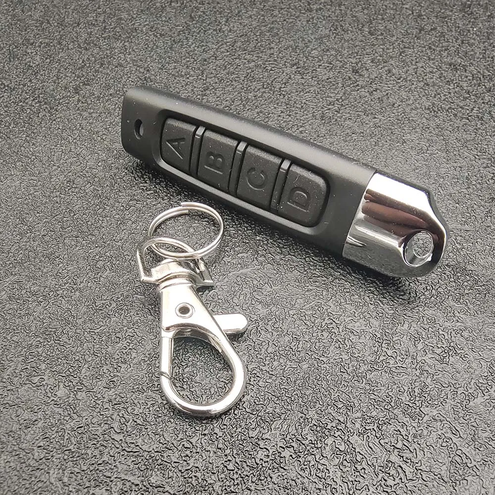 4 Tasten Klon Fernbedienung 433 MHz Drahtloser Sender Garagentor Elektrische Tür Kopiercontroller Diebstahlsicherung Schlüssel Image