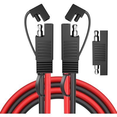 Dolaso - SAE-zu-SAE-Verlängerungskabel, 10 awg, 30 cm, Kabelbaum-Schnellkupplung, SAE-Stecker mit Image