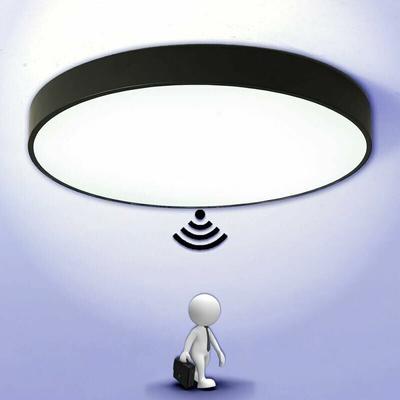 Tigrezy - LED-Deckenleuchte mit Bewegungsmelder, automatische Lampe für Außenbalkon, Garage, Flur, Image