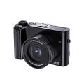 Fotocamera digitale 4k uhd doppia fotocamera da 64mp messa a fuoco automatica selfie vlogging con flash luminoso zoom 16x fotocamera digitale compatta da viaggio punta e scatta
