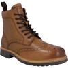 Hunter Cawdor Leder Herren Tan Brogues Schuhe