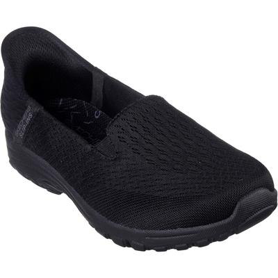 Skechers Reggae Fest 2.0 Guiding Textile Damen-Sneaker In Schwarz