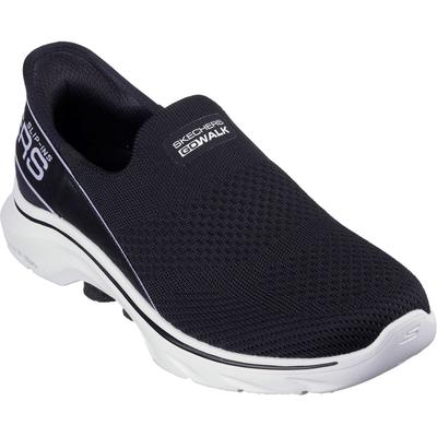 Skechers GO WALK 7 - Mia Textile Damen-Sneaker In Schwarz/Weiß