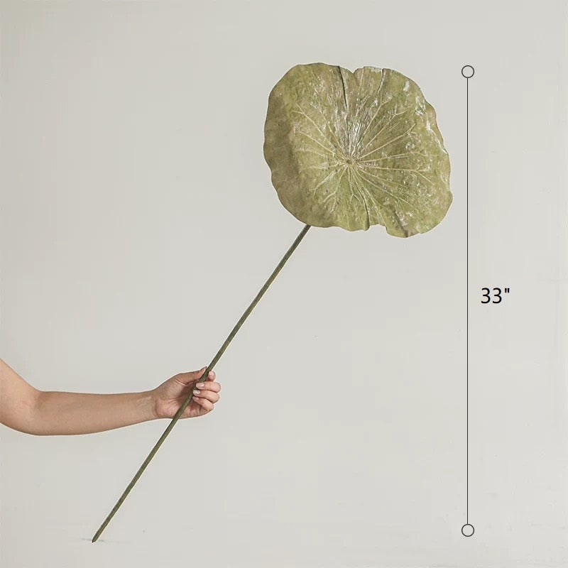 RusticReach Artificial Rustic Lotus Stem