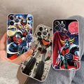 Custodia per telefono UFO R-Robot G-Goldorak morbida in silicone per Iphone 16 15 14 13 12 11 Pro Mini XS MAX Plus X Cover