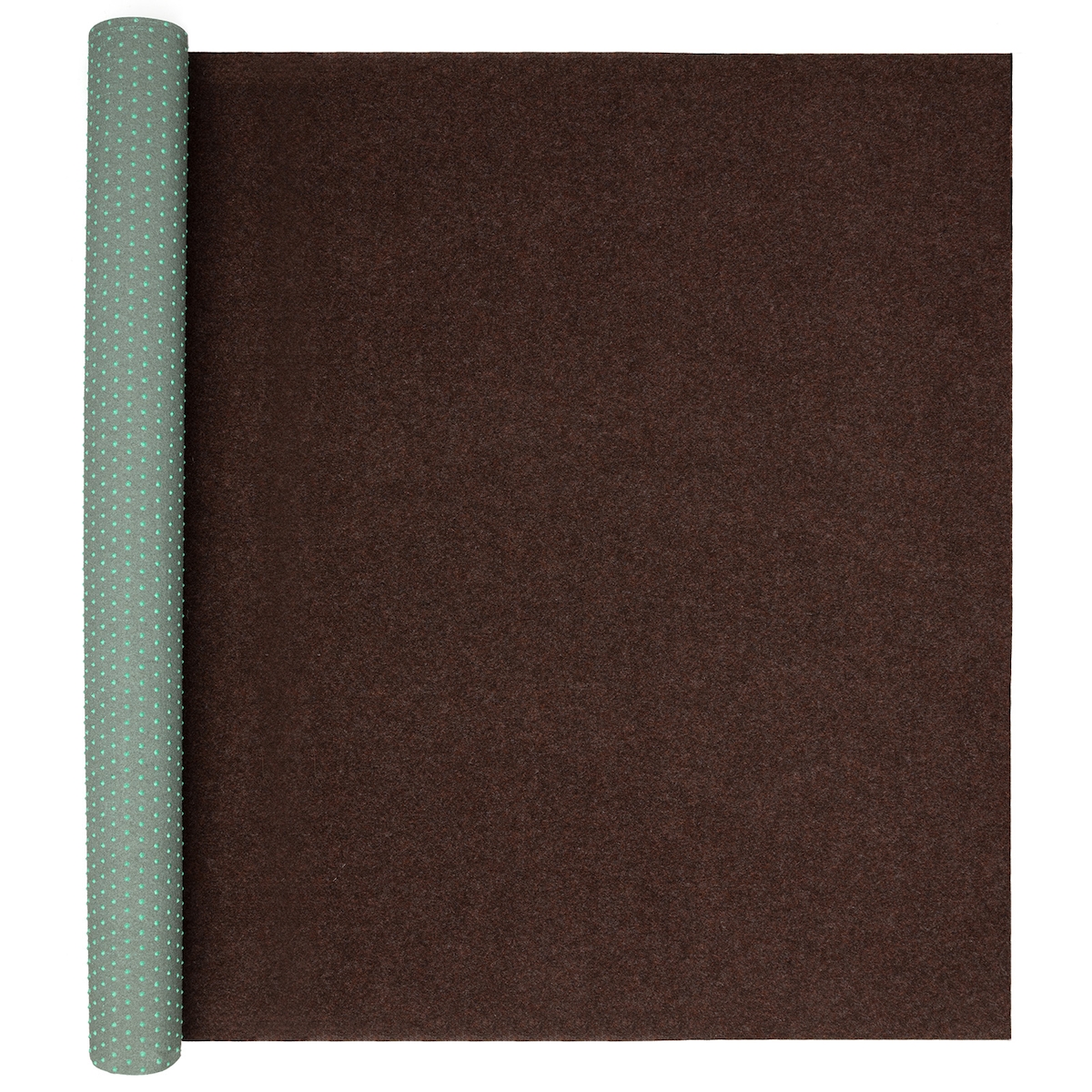 Midori Rasenteppich 100 x 150 cm Braun mit Noppen Kunstrasen Teppich Balkon Terrasse Outdoor Image