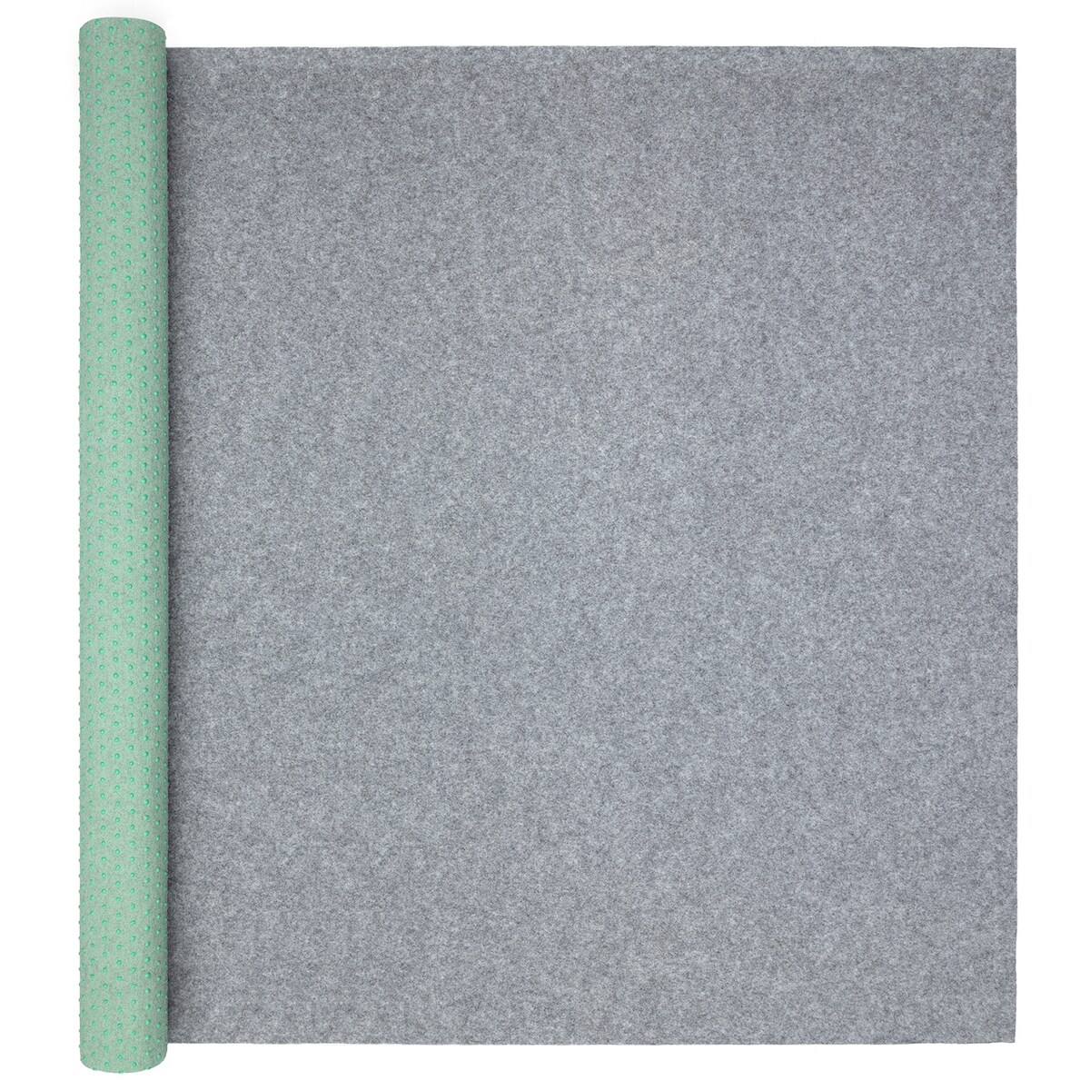 Midori Rasenteppich 100 x 250 cm Grau mit Noppen Kunstrasen Teppich Balkon Terrasse Outdoor Image