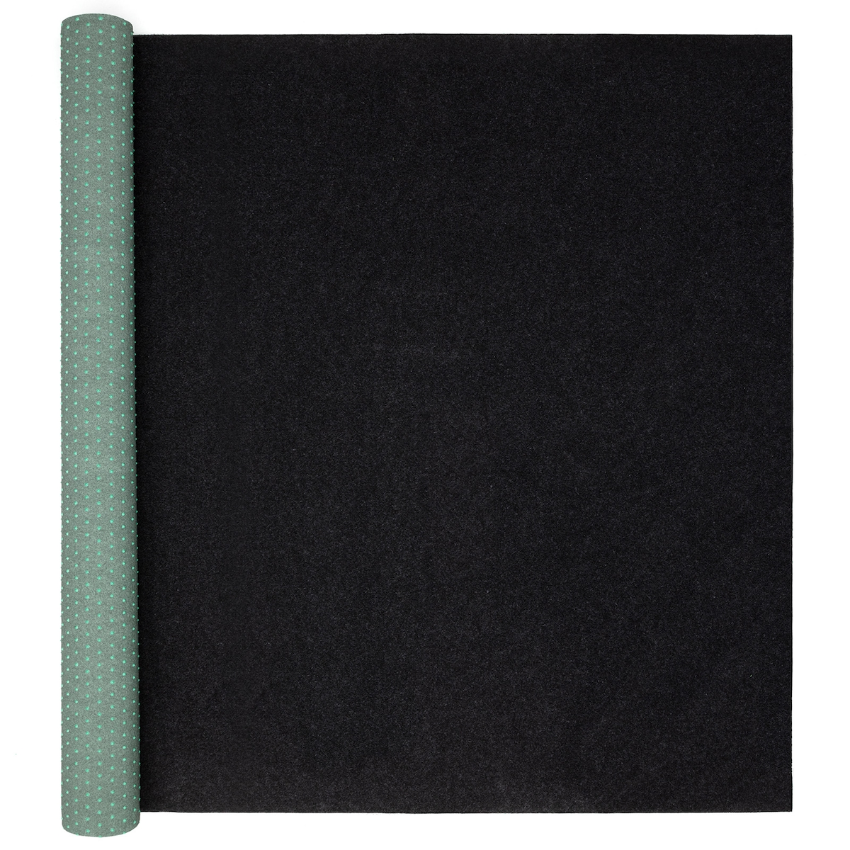 Midori Rasenteppich 133 x 350 cm Schwarz mit Noppen Kunstrasen Teppich Balkon Terrasse Outdoor Image