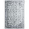 Viscose imperiale - Tapis en viscose médaillon gris clair 120x160