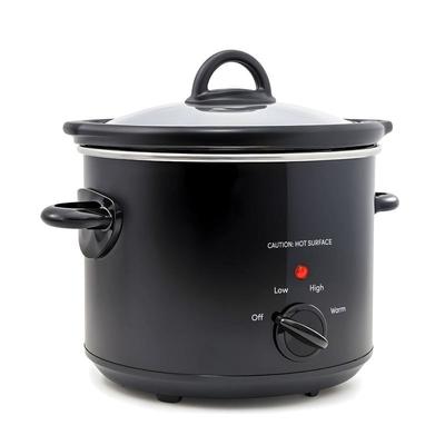 Elite Cuisine MST350 3 Qt Slow Cooker Black