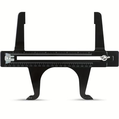 "TEMU Aluminum Brake Drum & Rotor Measuring Gauge Tool, 6.5-14.25" Dual Scale - Precision Brake Lining Resetting & Adjustment For Rear Drum, Parking & Hand Brakes" Image