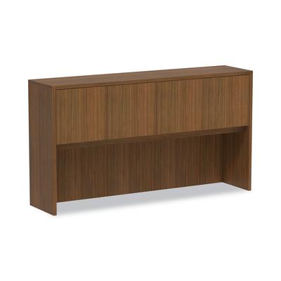 Alera VA286615WA Valencia Series Hutch, 3-Comp, 64.75w x 15d x 35.38h, Modern Walnut