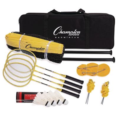 Champion Sports Deluxe Badminton Tournament Set, 28