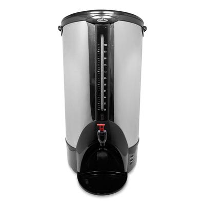 CoffeePro CP100XX Home/Business 100-Cup Double-Wall Percolating Urn, Stainless Steel