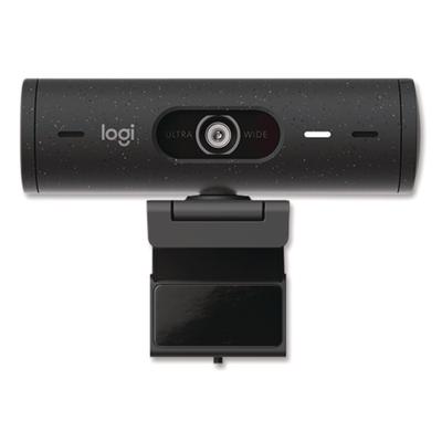 Logitech Brio 500 HD 1080P Webcam, 1920 pixels x 1080 pixels, 4 Mpixels, Graphite (LOG960001493)