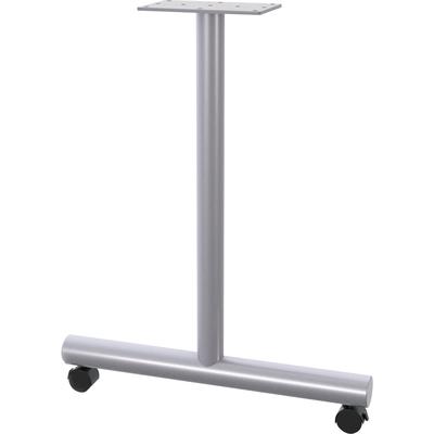 Lorell 60610 Relevance Tabletop Wheeled T-Leg Base - 27.8