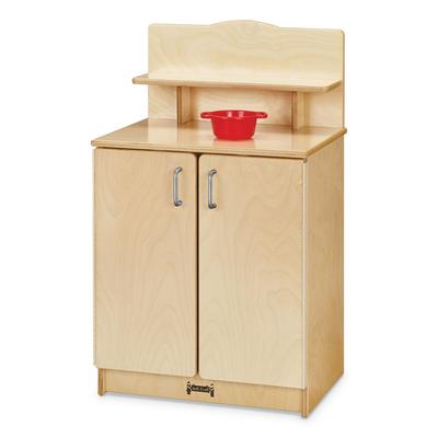 Jonti-Craft 2407JC Culinary Creations Birch Kitchen, Cupboard, 20w x 15d x 33.5h, Birch