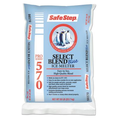 Safe Step® 746726 Pro Select Blue Ice Melt, 50lb Bag, 49/Carton - 1 Pallet