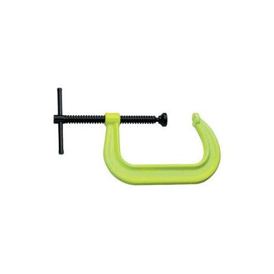 Wilton 400 SF Hi-Visibility Safety C-Clamps, Sliding Pin, 5 in Throat Depth (825-14305)