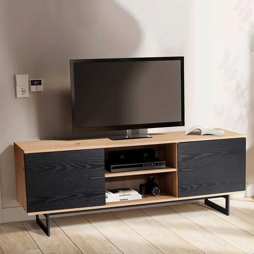 Fernseher Schrank Phonoschrank im Skandi Design 150 cm breit