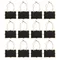 Tableau Noir Attro Multi-Usages pour Enfant, 12 Pièces, Message, Double Face, Bricolage, Mini