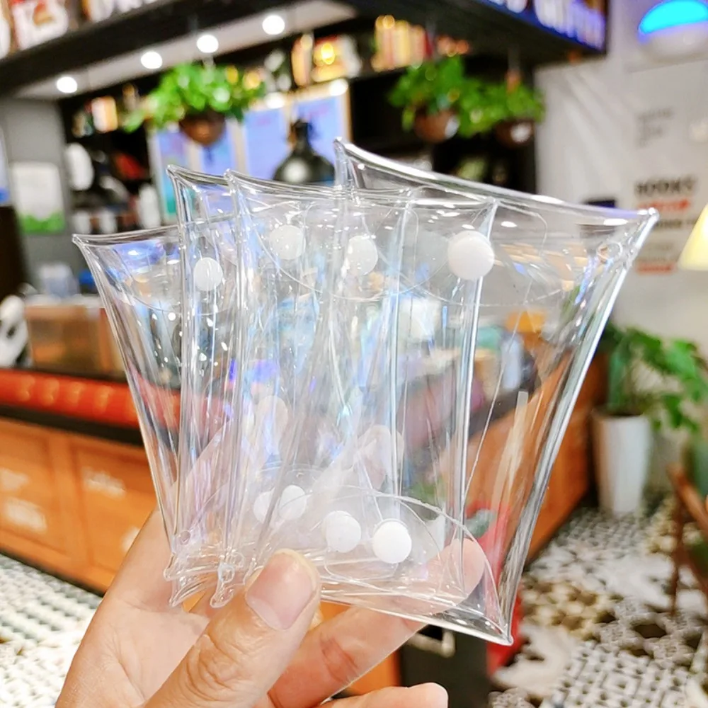 Klare Outdoor-Tasche Puppenzubehör Transparente Mystery Bag Puppen-Display-Box Tasche Dekoration PVC Geldbörse Spielzeugpuppe