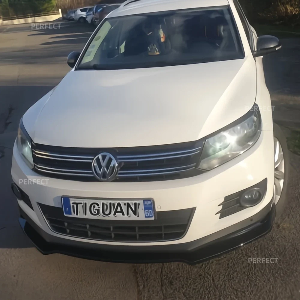 Frontschürze Lip Spoiler Splitter Diffusor Tiguan Für Volkswagen Tiguan MK1 5N TSI TDI Basic 2012-2016 Facelift Bodykits Tuning Image