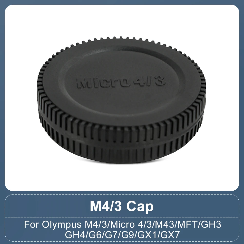 Kamera-Frontkappe Körper kappe hintere Objektiv kappe für Olympus m4/3 micro 4/3 m43 mft gh3 gh4 g6 g7 g9 gx1 gx7 Kamera kappen abdeckung schutz Image