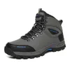 High Top Herbst und Winter Herren Casual Sportschuhe atmungsaktiv, rutsch fest und verschleiß fest Wander Herren schuhe Größe 47