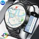 LIGE Nuovo 1.95 "HD Schermo Extra Large GPS Sport Professionali All'aria Aperta Smart Watch Uomo Donna Frequenza Cardiaca Chiamata Bluetooth Smartwatch