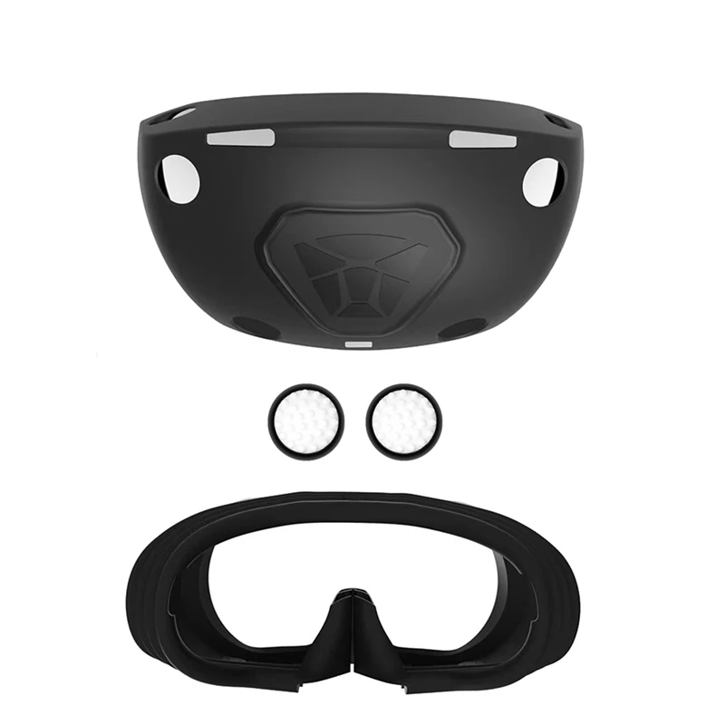 For PS VR2 Headset Silicone Protector Cover Anti-Scratch Replacement Face Interface Grips Case VR Controler Accessories