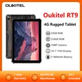 Oukitel RT9 4G Tablet robusto CPU T606 10.1 "Display HD 120Hz 24GB RAM 256GB Tablet impermeabile 11000mAh Android 14.0 Tablet PC