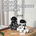 Telecamera robot Mini telecamere WIFI Telecamera interna IP da 2 MP Monitor PTZ wireless Audio Video Sorveglianza di sicurezza Visione notturna 1080P
