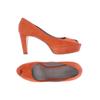 Kennel & Schmenger Damen Pumps, Gr. 6.5, orange, Leder