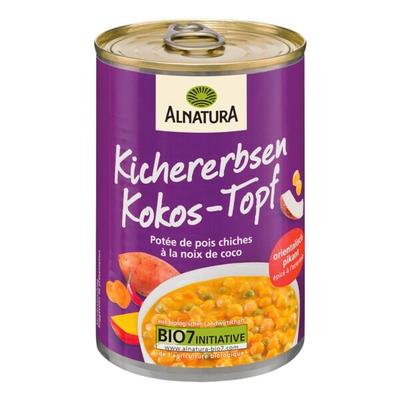 Alnatura Bio Kichererbsen-Kokos-Eintopf 400 g Image